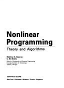 Cover of: Nonlinear programming by M. S. Bazaraa