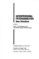 Cover of: Interpersonal psychoanalysis | 