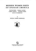 Cover of: Modern women poets of Spanish America by Sidonia Carmen Rosenbaum
