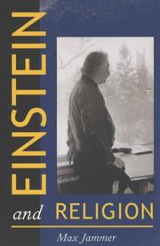 Cover of: Einstein and Religion by Max Jammer