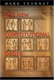 Cover of: The new constitutional order