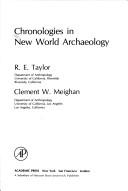 Cover of: Chronologies in New World archaeology