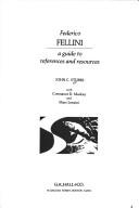 Cover of: Federico Fellini: a guide to references and resources