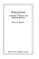 Cover of: Modern Germany by Henry Maximilian Pachter, Henry Maximilian Pachter