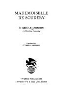 Cover of: Mademoiselle de Scudéry