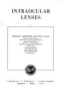 Cover of: Intraocular lenses by Ronald A. Schachar