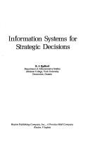 Cover of: Information systems for strategic decisions