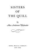 Cover of: Sisters of the quill