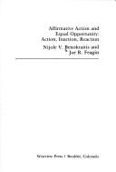 Cover of: Affirmative action and equal opportunity by Nijole V. Benokraitis