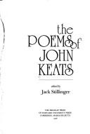 Cover of: The poems of John Keats by John Keats
