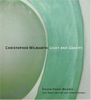Cover of: Christopher Wilmarth: light and gravity