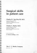 Cover of: Surgical skills in patient care
