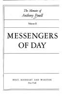 Messengers of day by Anthony Powell