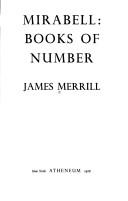 Cover of: Mirabell, books of number by James Ingram Merrill