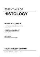 Cover of: Essentials of histology by Gerrit Bevelander