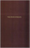 Cover of: The pound sterling