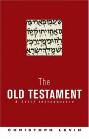 Cover of: The Old testament: a brief introduction
