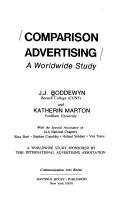 Cover of: Comparison advertising: a worldwide study