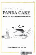 Cover of: Panda cake by Rosalie Seidler