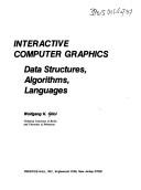 Cover of: Interactive computer graphics by Wolfgang Giloi, Wolfgang Giloi