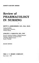 Cover of: Review of pharmacology in nursing by Betty S. Bergersen, Betty S. Bergersen