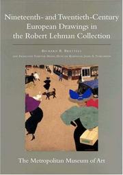 Cover of: The Robert Lehman Collection at the Metropolitan Museum of Art, Volume IX: Nineteenth- and Twentieth-Century European Drawings (Robert Lehman Collection in the Metropolitan Museum of Art)