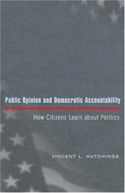 Cover of: Public Opinion and Democratic Accountability: How Citizens Learn about Politics