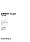 Cover of: Programming for poets by Richard Walter Conway