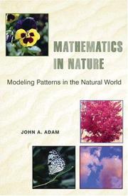 Cover of: Mathematics in Nature by John A. Adam