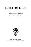 Cover of: Snorri Sturluson