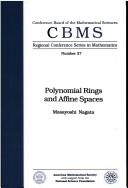 Polynomial rings and affine spaces by Nagata, Masayoshi