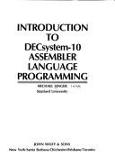 Introduction to DECsystem-10 assembler language programming by Singer, Michael