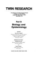 Cover of: Twin research: proceedings of the Second International Congress on Twin Studies, August 29-September 1, 1977, Washington, D.C.