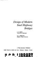 Cover of: Design of modern steel highway bridges