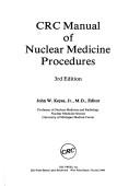 Cover of: CRC manual of nuclear medicine procedures | 