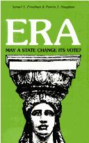 Cover of: ERA, may a state change its vote? by Samuel S. Freedman