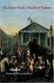 Cover of: On Adam Smith's "Wealth of Nations": A Philosophical Companion