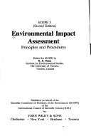 Cover of: Environmental impact assessment: principles and procedures