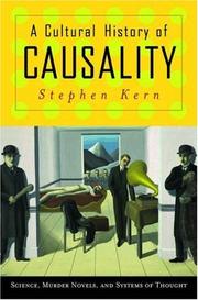 Cover of: A cultural history of causality: science, murder novels, and systems of thought