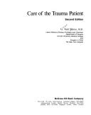 Cover of: Care of the trauma patient