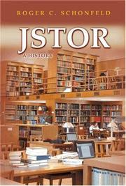 Cover of: JSTOR by Roger C. Schonfeld