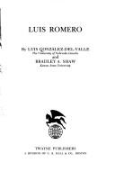 Cover of: Luis Romero