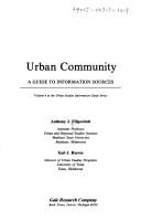 Cover of: Urban community by Anthony J. Filipovitch