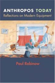 Anthropos today by Paul Rabinow