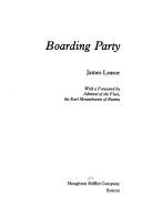 Boarding Party/ by James Leasor