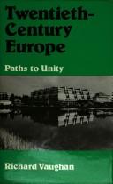 Cover of: Twentieth-century Europe | Vaughan, Richard