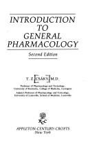 Cover of: Introduction to general pharmacology | T. Z. CsaМЃky