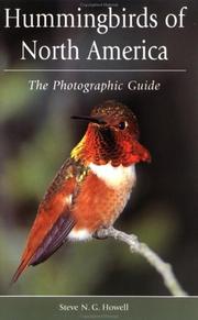 Cover of: Hummingbirds of North America: the photographic guide