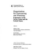 Cover of: Organization for forecasting and planning by edited by William R. Dill, G. Kh. Popov.