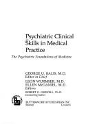 Cover of: Psychiatric clinical skills in medical practice